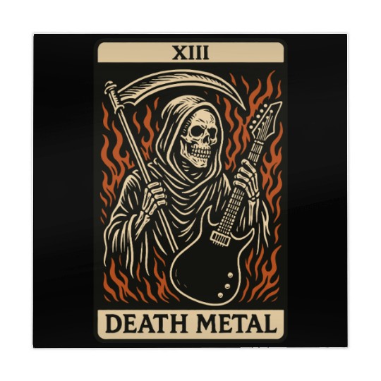 Death Metal (Card XIII) Mahjong Mats