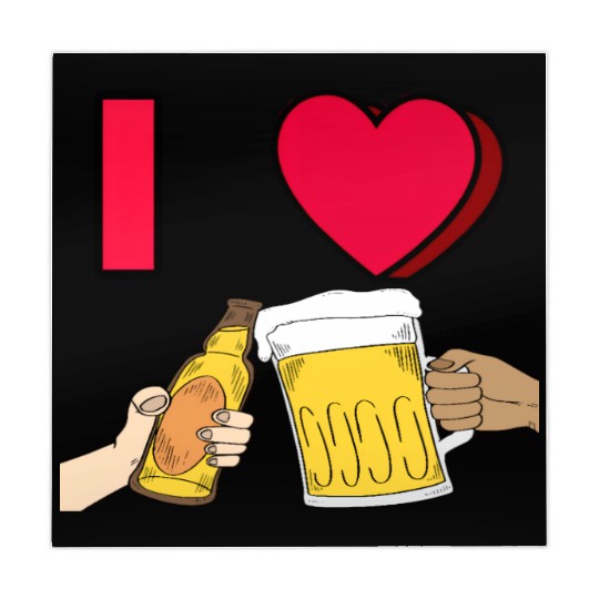 I LOVE BEER #1 Mahjong Mats