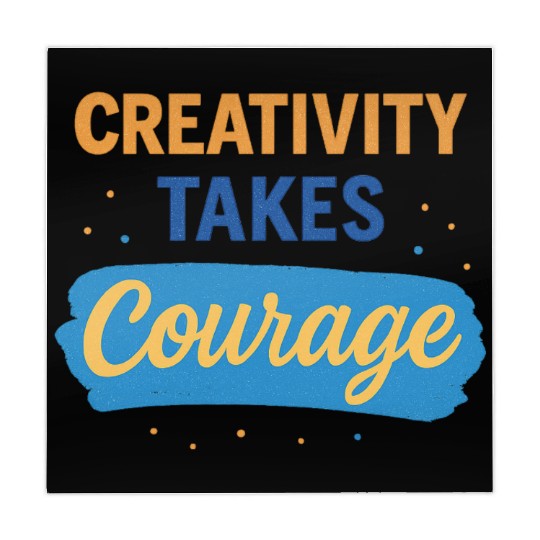 Inspirational Quote with Bold Typography Mahjong Mats