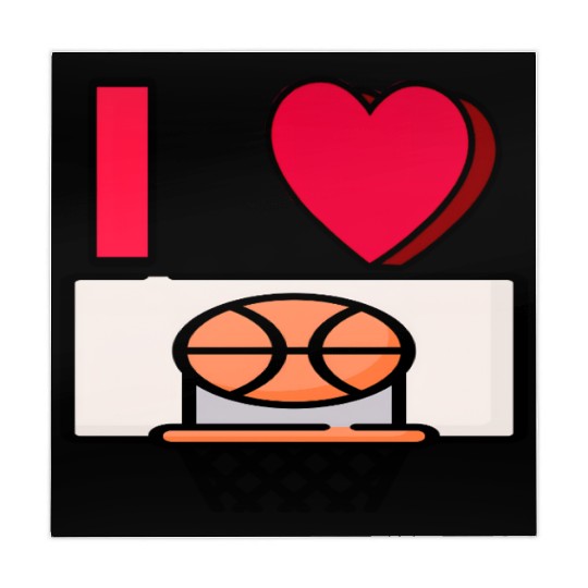 I LOVE BASKETBALL #2 Mahjong Mats