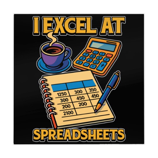 Accounting I Excel At Spreadsheets Bookkeeper Mahjong Mats