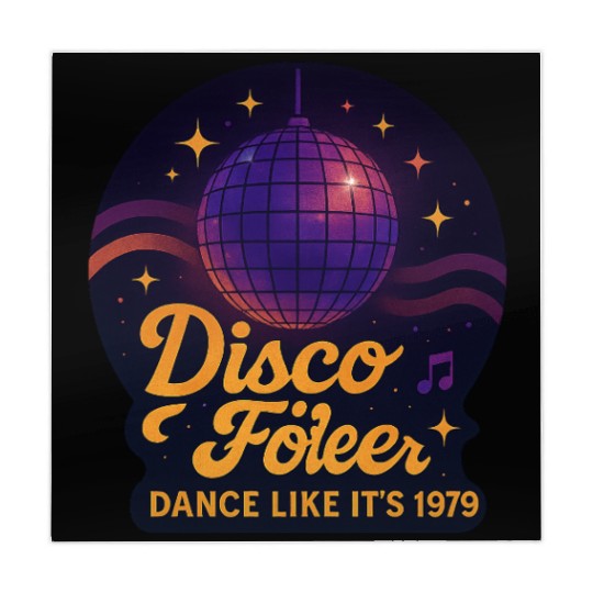Disco Foiler 1970s Dance Mahjong Mats