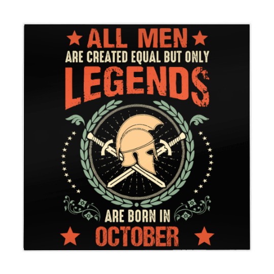 Sparta Legend Born in October Mahjong Mats