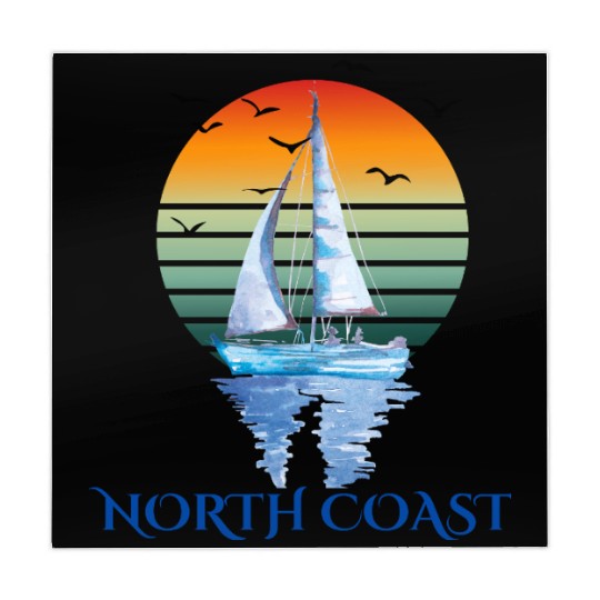 Sunset Sailing - North Coast Vibes Mahjong Mats