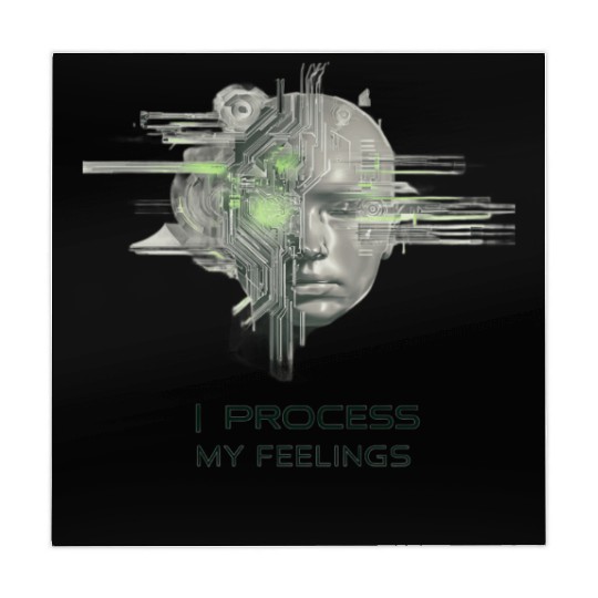 Futuristic Human-AI Fusion Design Mahjong Mats