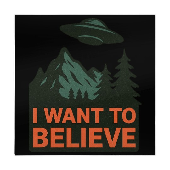 Mystical Forest UFO Graphic Mahjong Mats