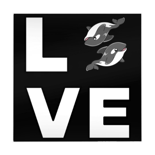 Love Orca Lover Killer Kids Boys Girls Men Women Mahjong Mats