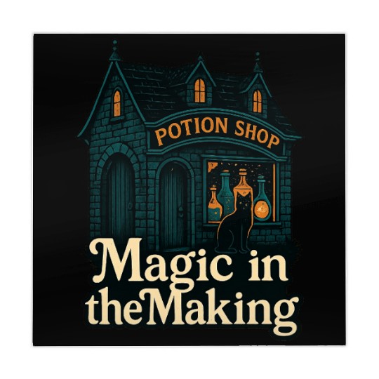 Potion Shop Witchcraft Design Mahjong Mats