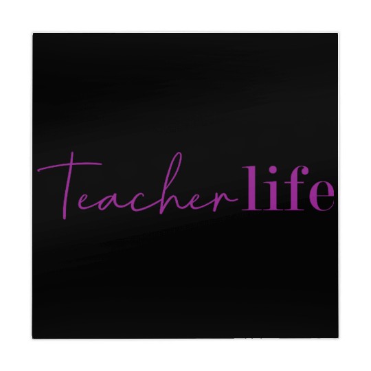 Teacher Life Educator Design Mahjong Mats