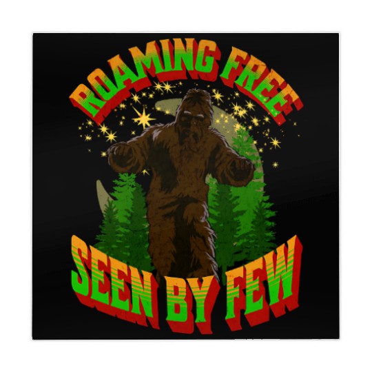 Roaring Forest Bigfoot Design Mahjong Mats