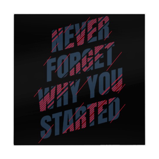 Motivational Typography Design for Growth gym Mahjong Mats