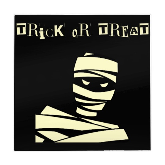 Mummy Look "Trick and Treat" Halloween Mahjong Mats – S