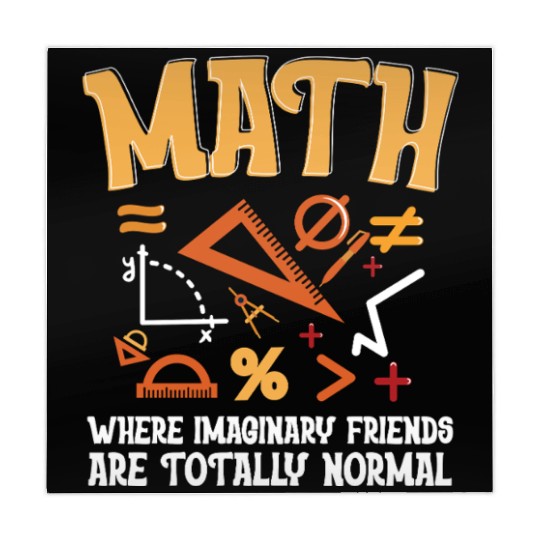 Mathematician Math Teacher Imaginary Friends Mahjong Mats