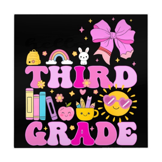 Hello Third Grade, Preppy Back to School Mahjong Mats