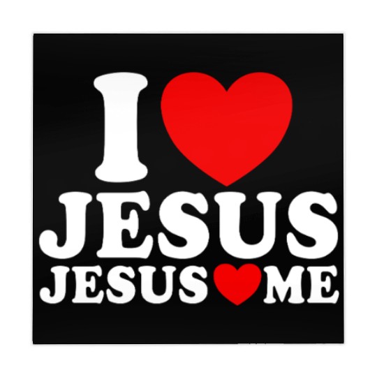 I Love Jesus Jesus Loves Me Christian Faith JesuJs Mahjong Mats