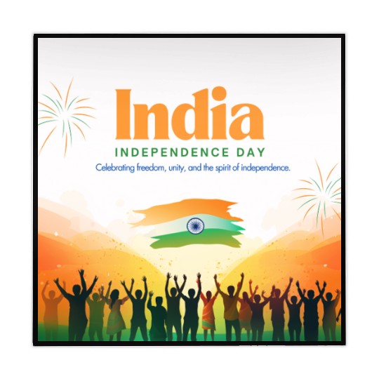 Vibrant India Independence Day Celebration Mahjong Mats