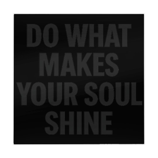 Motivational Quote Bold Typography Mahjong Mats