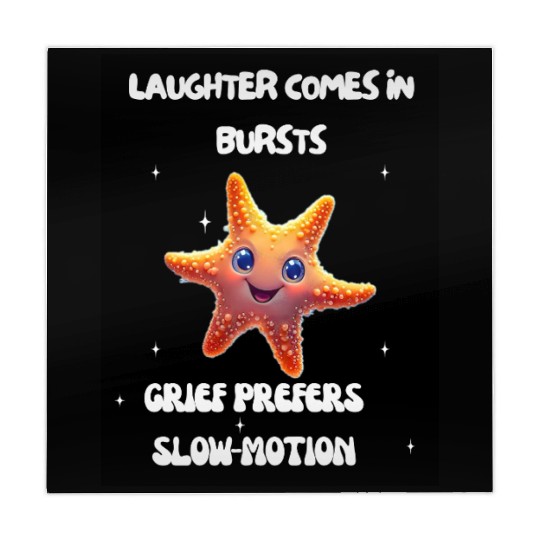 Whimsical Starfish with Playful Quotes Mahjong Mats