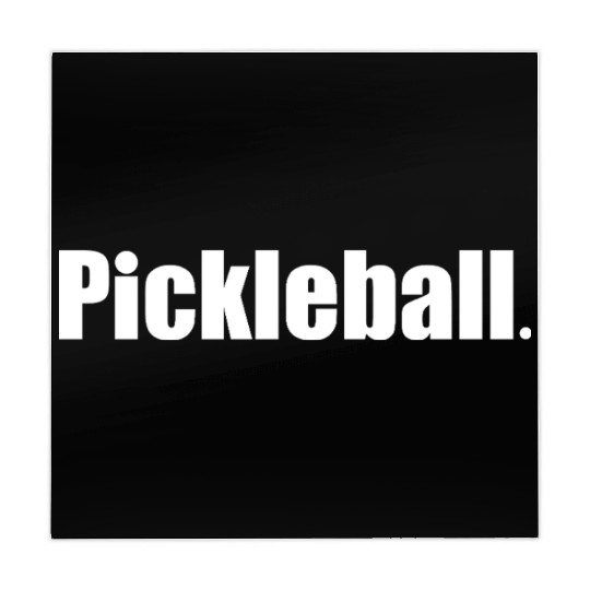 Pickleball Mahjong Mats with a Bold Typography Design