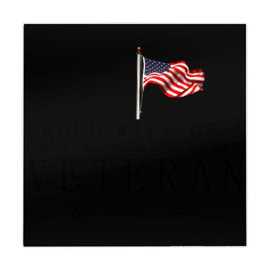 Proud Wife Of A US Army Veteran Mahjong Mats