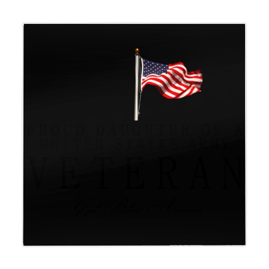 Proud Daughter Of A US Army Veteran Mahjong Mats