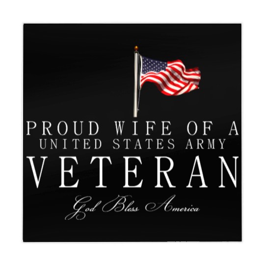 Proud Wife Of A US Army Veteran Mahjong Mats