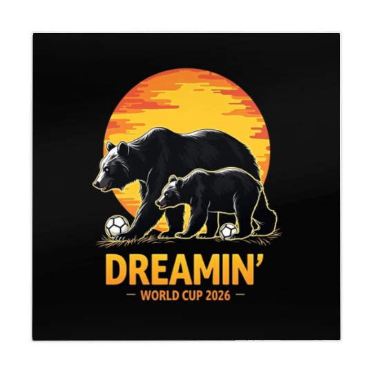 California Dreamin’ – World Cup 2026 Soccer Bear T Mahjong Mats