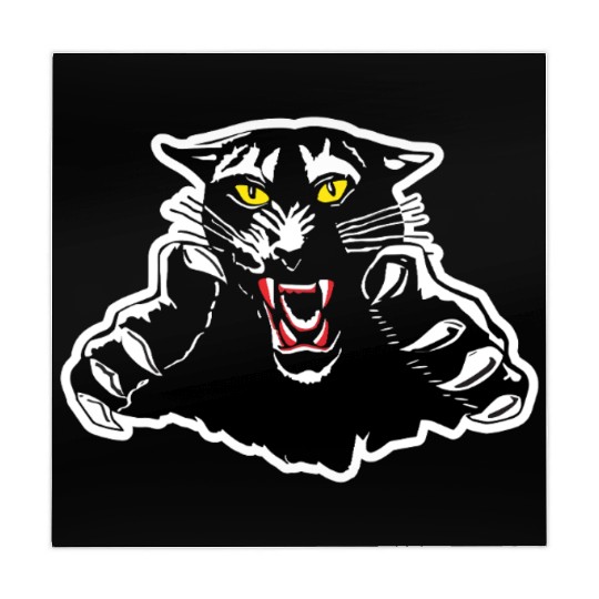 Black Panther Claw Design Mahjong Mats