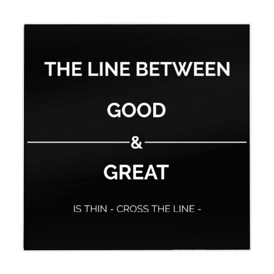 Inspirational Quote Cross Line Design Mahjong Mats