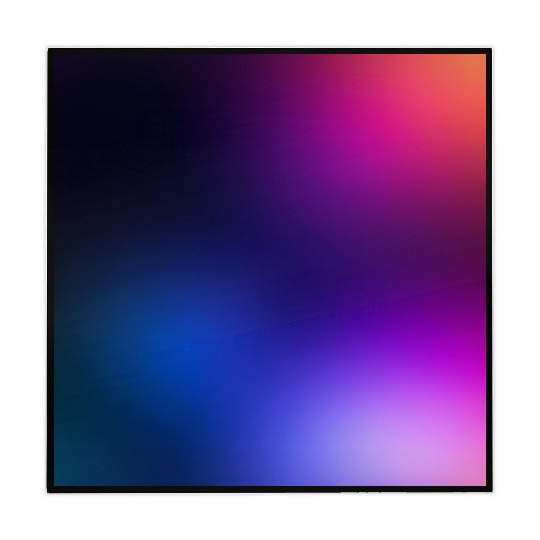 Vibrant Gradient Spectrum Design Mahjong Mats