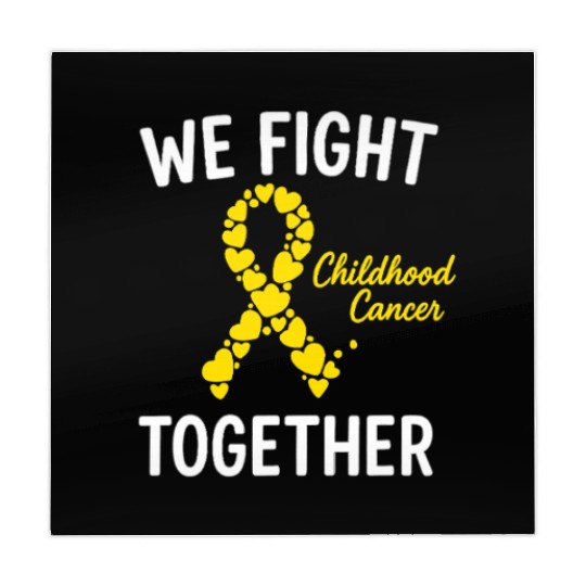 Childhood Cancer Awareness Mahjong Mats