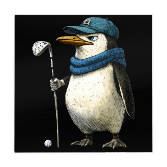 Penguins Golf Mahjong Mats