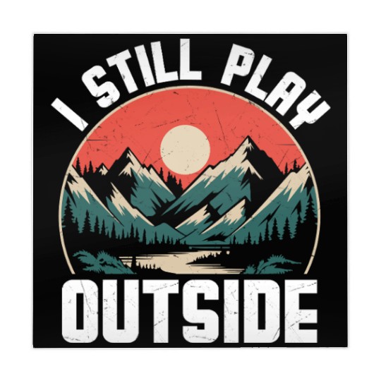 Mountain Sunset Outdoors Design Mahjong Mats