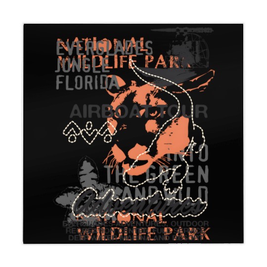 Airboat Alligator Tours Florida Everglades Mahjong Mats