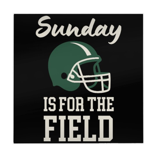 Sunday Football Field Design Mahjong Mats