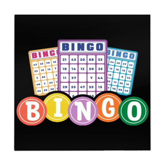 Colorful Bingo Player Fun Cards Mahjong Mats