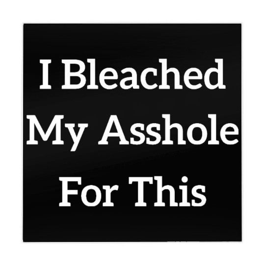 I Bleached My Asshole For This Mahjong Mats