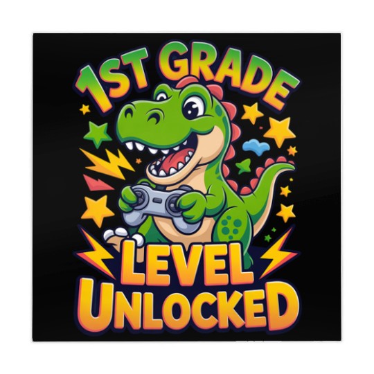 1st Grade Level Unlocked Back to School Video Game Mahjong Mats
