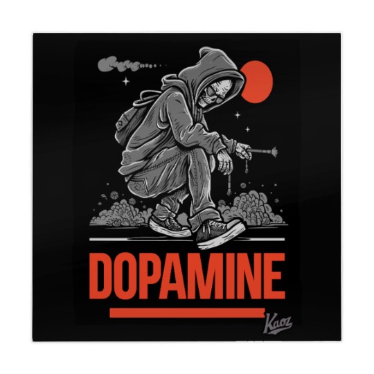 Neon Skater with Vapor Trail and Red Moon Mahjong Mats