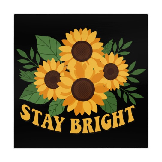 Sunflower Blossom Inspirational Design Mahjong Mats