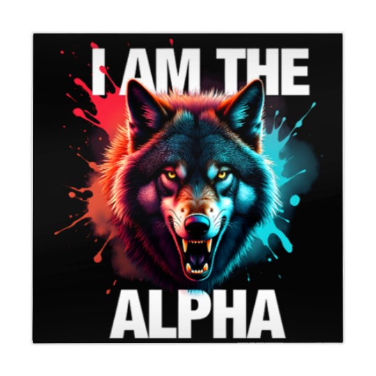 I Am The Alpha Wolf Mahjong Mats
