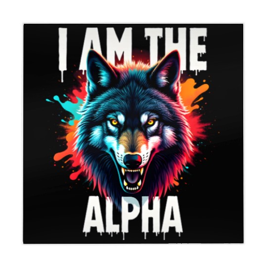 I Am The Alpha Wolf Mahjong Mats