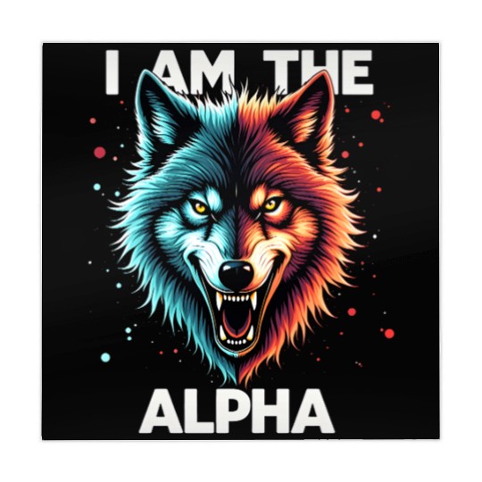 I Am The Alpha Wolf Mahjong Mats