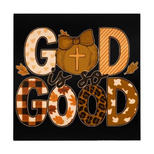 God is so Good Autumn Fall Mahjong Mats