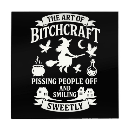 Witchcraft Humor Spell Mahjong Mats