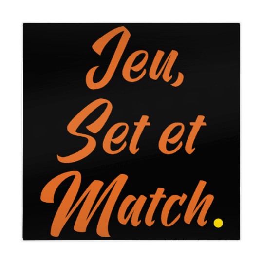 French Tennis Mahjong Mats