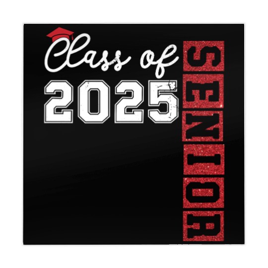 Class Of 2025 Senior Glitter Mahjong Mats