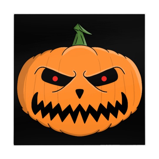 Menacing Jack-O'-Lantern Halloween Design Mahjong Mats