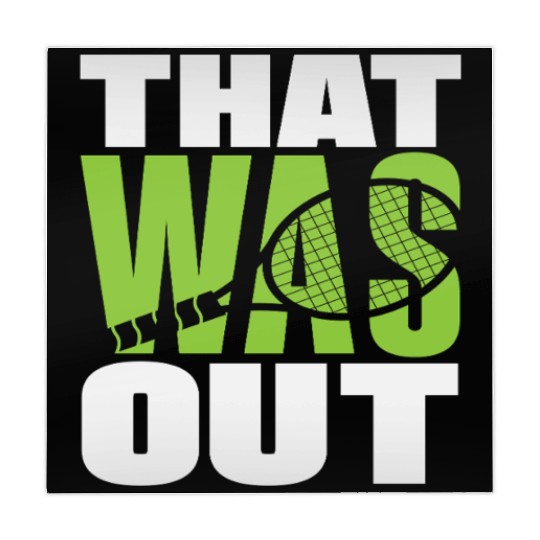 Tennis Player That Was Out Expression Mahjong Mats