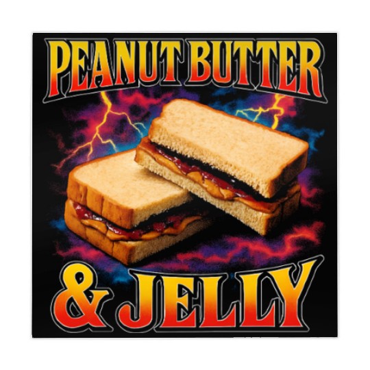 Peanut Butter And Jelly Favorite Food Weird 90s Mahjong Mats